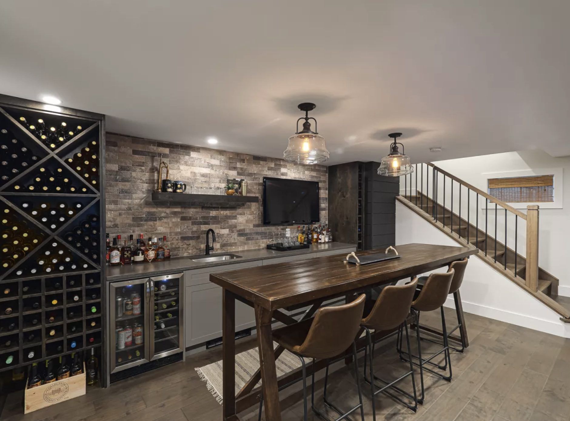 Add Value To Your Home By Converting Your Basement To A Bar
